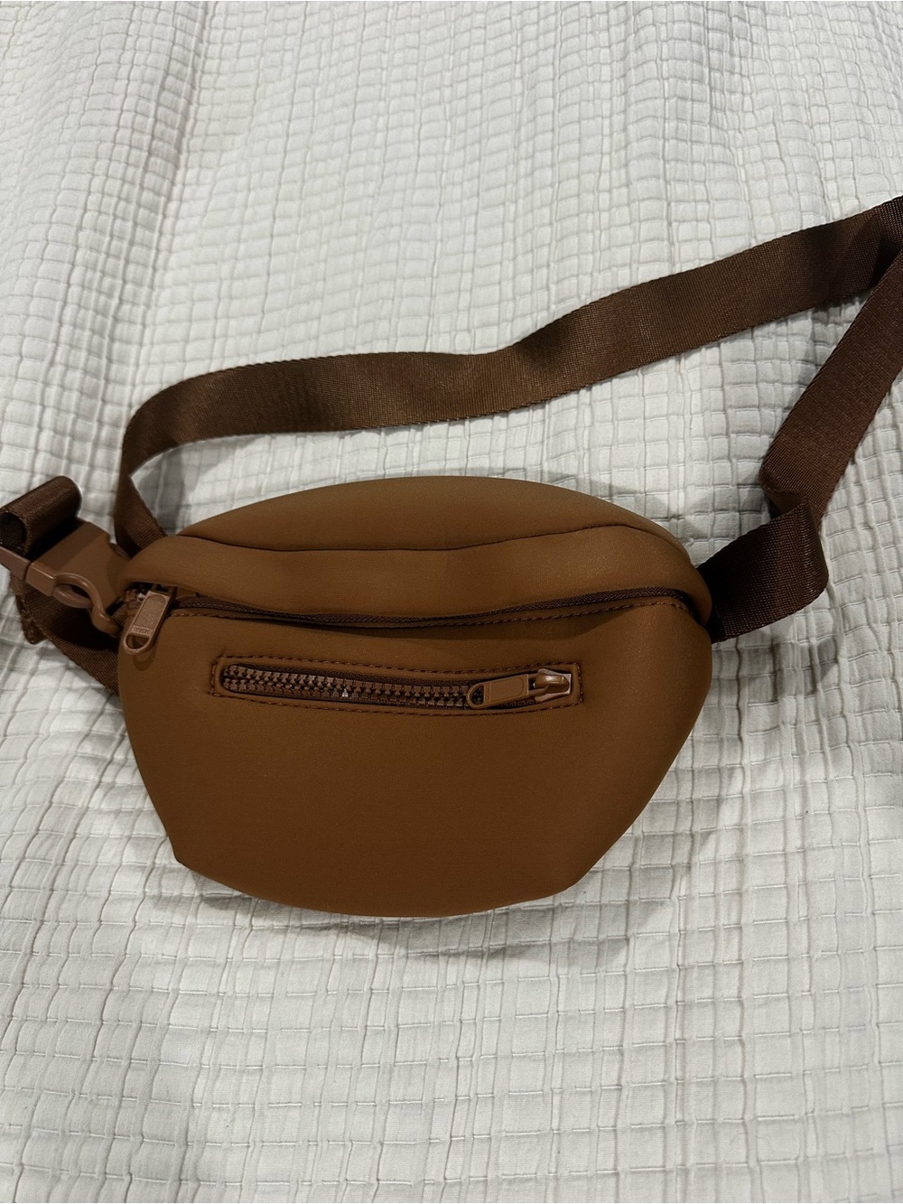 Quince Brown Crossbody Belt Bag